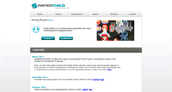Desktop Screenshot of paperchild.com